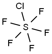 SULPHUR CHLOROPENTAFLUORIDE Structure