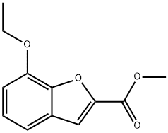 Methyl 7-ethoxy-1-benzofuran-2-carboxylate Structure