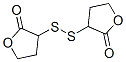 3,3'-Disulfanediylbis(tetrahydrofuran-2-one) Structure
