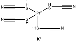 POTASSIUM TETRAKIS(THIOCYANATO)-PLATINAT E(II), 97% Structure