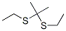 Acetone diethyl dithioacetal Structure