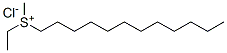 Sulfonium, dodecylethylmethyl-, chloride Structure