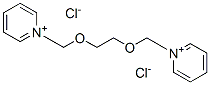 1,1'-[ethylenebis(oxymethylene)]dipyridinium dichloride   Structure
