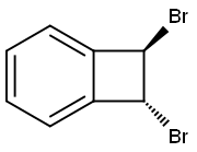 rel-(1R*)-1β*,2α*-Dibromo-1,2-dihydrobenzocyclobutene Structure
