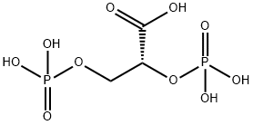 2,3-diphosphonooxypropanoic acid Structure