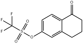 甲磺酸,1,1.1-三氟-,5,6,7,8-四氢-5-氧-2-萘酯