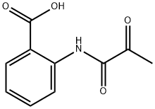 2-(N-Pyruvoylamino)benzoic acid Structure