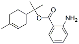 3-Cyclohexene-1-methanol, .alpha.,.alpha.,4-trimethyl-, 2-aminobenzoate Structure