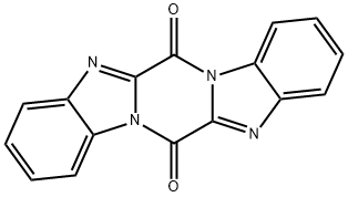 6H,13H-PYRAZINO[1,2-A:4,5-A']BISBENZIMIDAZOLE-6,13-DIONE Structure