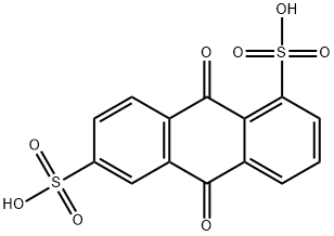 9,10-dihydro-9,10-dioxoanthracene-1,6-disulphonic acid   Structure