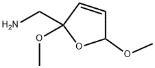 (2,5-Dihydro-2,5-dimethoxyfur-2-yl)methylamine Structure