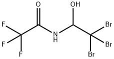 2,2,2-Trifluoro-N-(2,2,2-tribromo-1-hydroxyethyl)acetamide Structure