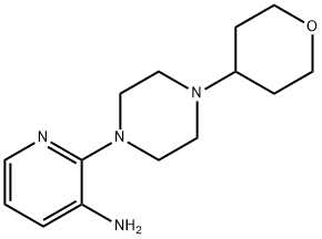 2-[4-(Oxan-4-yl)piperazin-1-yl]pyridin-3-amine Structure