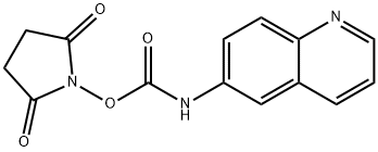 6-Aminoquinolyl-N-hydroxysuccinimidylcarbamate Structure