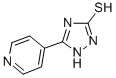 5-(4-PYRIDYL)-1H-1,2,4-TRIAZOLE-3-THIOL Structure