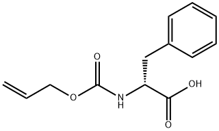 ALOC-D-PHE-OH DCHA Structure