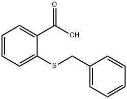 2-(BENZYLSULFANYL)BENZENECARBOXYLIC ACID Structure