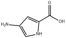 4-AMINO-1H-PYRROLE-2-CARBOXYLIC ACID Structure