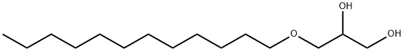 1-0-DODECYL-RAC-GLYCEROL Structure