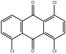 1,4,5-Trichloro-9,10-antracenedione Structure