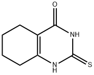 2-SULFANYL-5,6,7,8-TETRAHYDRO-4-QUINAZOLINOL Structure
