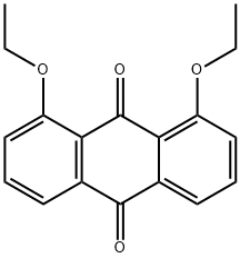 1,8-Diethoxyanthracene-9,10-dione Structure