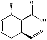 3-Cyclohexene-1-carboxylic acid, 6-formyl-2-methyl-, cis,trans- (8CI) Structure