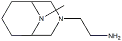 3,9-Diazabicyclo[3.3.1]nonane,3-(2-aminoethyl)-9-methyl-(8CI) Structure