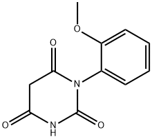1-(2-METHOXYPHENYL)PYRIMIDINE-2,4,6(1H,3H,5H)-TRIONE Structure