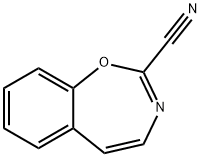 1,3-Benzoxazepine-2-carbonitrile Structure