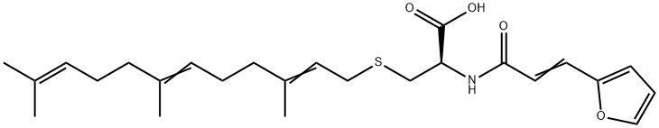 FA-CYS(FARNESYL)-OH Structure