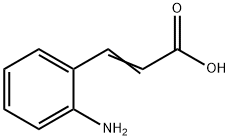 2-AMINOCINNAMIC ACID Structure