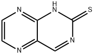 Pteridine-2-thiol Structure