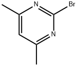 2-Bromo-4,6-dimethylpyrimidine Structure