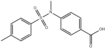 4-{METHYL[(4-METHYLPHENYL)SULFONYL]AMINO}BENZOIC ACID Structure