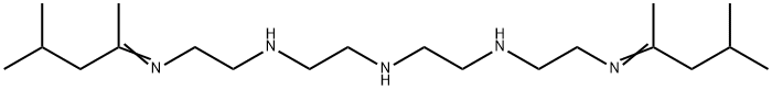 1,13-Bis(1,3-dimethylbutylidene)-1,4,7,10,13-pentaazatridecane Structure