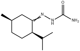 (1R,4R)-p-Menthan-3-one semicarbazone Structure