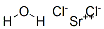 Strontium chloride monohydrate Structure