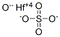 hafnium oxide sulphate Structure