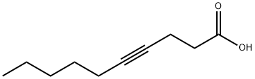 4-Decynoic acid Structure