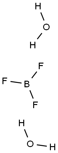BORON TRIFLUORIDE DIHYDRATE COMPLEX Structure