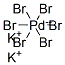 POTASSIUM HEXABROMOPALLADATE(IV), 99.99+% Structure