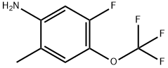 5-Fluoro-2-methyl-4-(trifluoromethoxy)aniline Structure