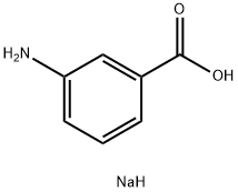 3-AMINOBENZOIC ACID SODIUM SALT Structure