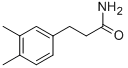 3-(3,4-DIMETHYL-PHENYL)-PROPIONAMIDE Structure