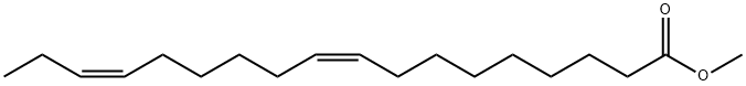 (9Z,15Z)-9,15-Octadecadienoic acid methyl ester Structure