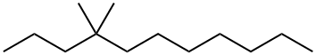 4,4-Dimethylundecane Structure