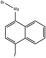 4-FLUORO-1-NAPHTHYLMAGNESIUM BROMIDE Structure