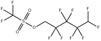 1H,1H,5H-OCTAFLUOROPENTYL TRIFLUOROMETHANESULFONATE Structure