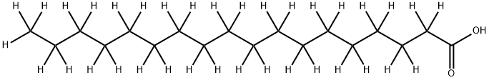 OCTADECANOIC-D35 ACID Structure